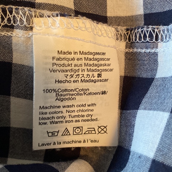 JCREW Mercantile gingham button up - Picture 5 of 5